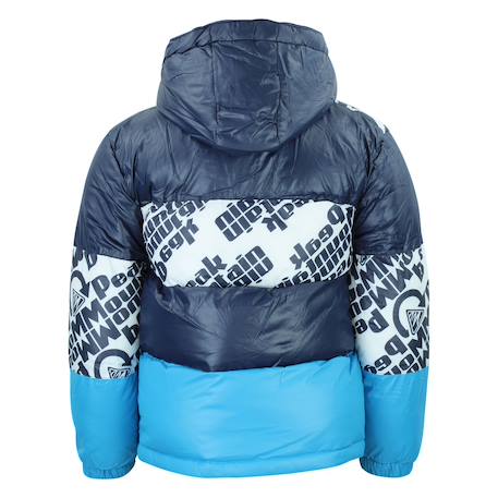 Doudoune garçon eleo Bleu marine+Noir+Rouge 2 - vertbaudet enfant 
