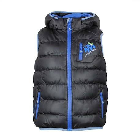 Doudoune sans manches garçon ecarti Anis+Bleu+Jaune+Noir+Noir brillant+Noir/bleu+Rouge 11 - vertbaudet enfant 