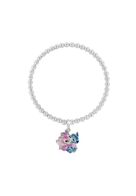 Bracelet extensible avec pendentifs stitch & angel Rose 1 - vertbaudet enfant 