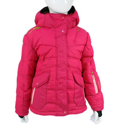 Doudoune de ski fille fanecy Bleu+Fuchsia+Noir 3 - vertbaudet enfant 