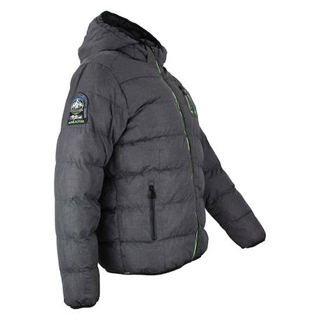 Doudoune de ski garçon ecarf Bleu marine+Gris clair+Gris fonce 8 - vertbaudet enfant 