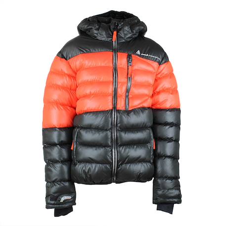 Doudoune de ski garçon ecaptin Noir/blanc+Noir/bleu+Noir/gris+Noir/orange+Noir/vert 8 - vertbaudet enfant 