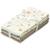 Lot de 3 langes en mousseline mix blueberries Bleu, marron, banc 1 - vertbaudet enfant 