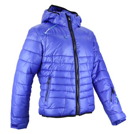 Doudoune de ski fille falpine Anis+Bleu+Framboise+Noir 6 - vertbaudet enfant 