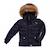 Doudoune de ski fille falesa Fuchsia+Marine+Noir 4 - vertbaudet enfant 