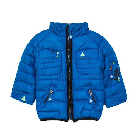 Doudoune de ski garçon ecapti Anis+Bleu+Carbone+Jaune+Noir+Noir/bleu+Rouge+Vert 6 - vertbaudet enfant 