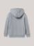 Sweat zippé à capuche garçon Gris chine 2 - vertbaudet enfant 