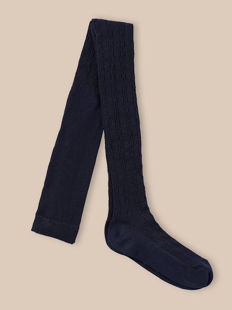 Fille-Sous-vêtement-Collants fille avec torsades