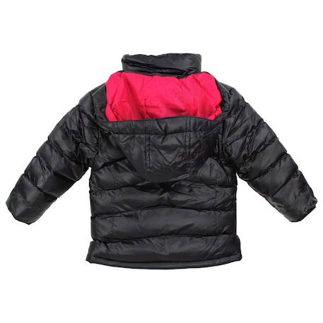 Doudoune  fille gadele Fuchsia+Noir+Violet 4 - vertbaudet enfant 