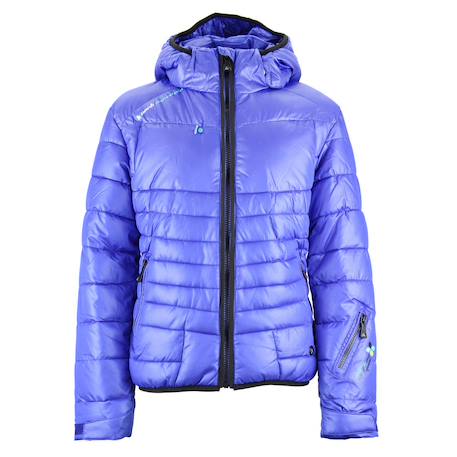 Doudoune de ski fille galpine Anis+Bleu+Framboise+Noir 4 - vertbaudet enfant 