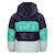Doudoune fille falea Fuchsia+Noir+Violet 8 - vertbaudet enfant 