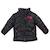 Doudoune fille fadele Fuchsia+Noir+Violet 3 - vertbaudet enfant 
