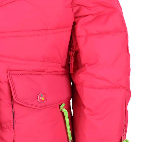 Doudoune de ski fille gannecy Bleu+Framboise+Noir+Turquoise 8 - vertbaudet enfant 