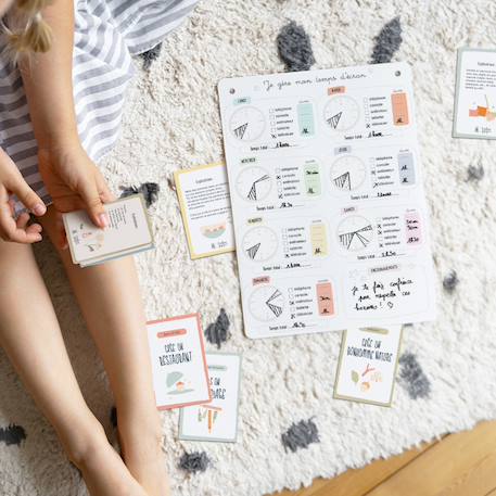 Mon temps d’écran – 30 activités Blanc 4 - vertbaudet enfant 