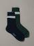 Lot 2 paires de chaussettes garçon Vert 1 - vertbaudet enfant 