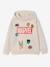 Sweat à capuche garçon Marvel beige chiné 1 - vertbaudet enfant 