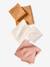 Lot de 3 langes unis en gaze de coton Bio* lot rose 2 - vertbaudet enfant 