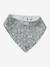 Lot 3 bavoirs bandanas en gaze de coton Bord de mer+Broceliande+Dans les bois+Hanoi+Hérisson+Hygge+lot renard+Mon coeur+Tanzanie 16 - vertbaudet enfant 