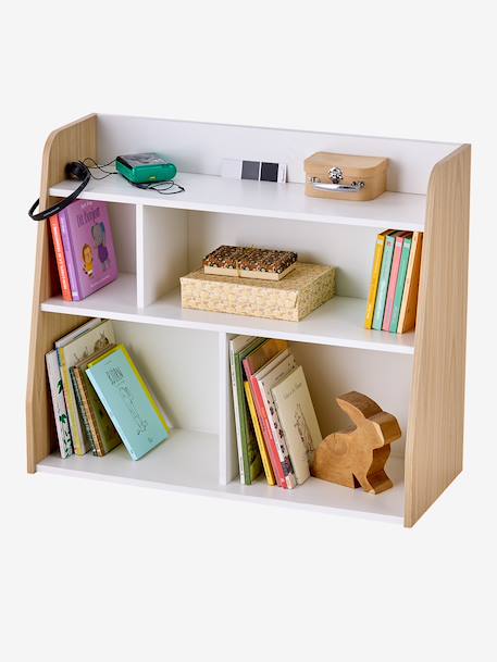 Meuble de rangement livre et jouet YEL blanc 3 - vertbaudet enfant 