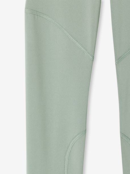 Legging fille essentiel anthracite+vert sauge 8 - vertbaudet enfant 