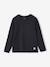 T-shirt garçon unis manches longues personnalisable anthracite+Bleu+jaune+marine+vert+vert sapin 1 - vertbaudet enfant 