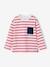 T-shirt rayé garçon personnalisable écru+rouge+vert d'eau 6 - vertbaudet enfant 