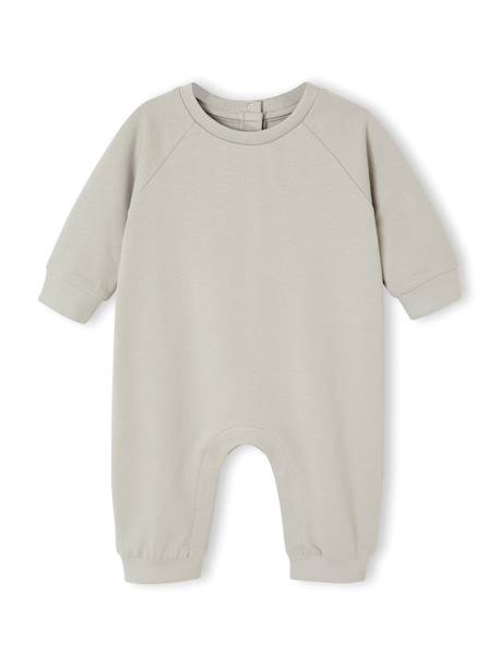 Combinaison bébé ouverture dos bleu glacier 1 - vertbaudet enfant 
