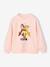 Sweat fille Tic & Tac rose pâle 1 - vertbaudet enfant 
