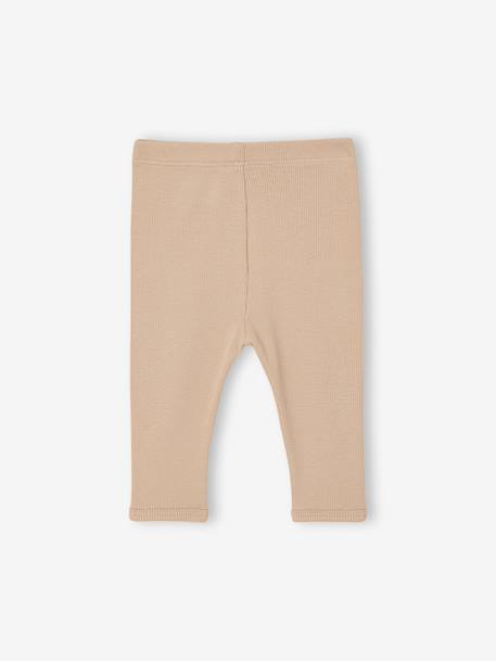Lot 3 leggings bébé naissance écru 5 - vertbaudet enfant 