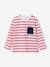 T-shirt rayé garçon personnalisable écru+rouge+vert d'eau 7 - vertbaudet enfant 