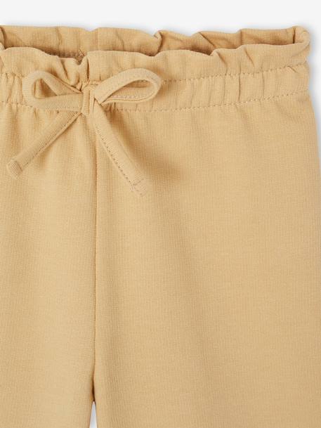 Pantalon large bébé fille cappuccino 3 - vertbaudet enfant 