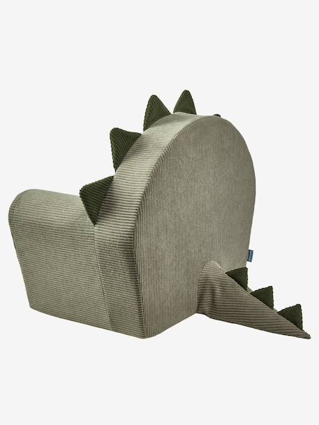 Fauteuil en mousse Dinosaure - personnalisable vert 5 - vertbaudet enfant 