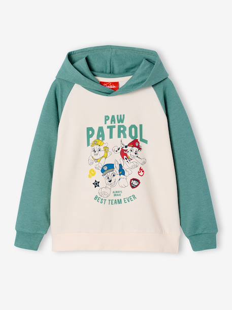 Sweat à capuche garçon Pat patrouille vert sauge 1 - vertbaudet enfant 