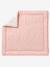 Tapis de sol / Fond de parc gaze de coton MON COEUR rose imprimé 1 - vertbaudet enfant 