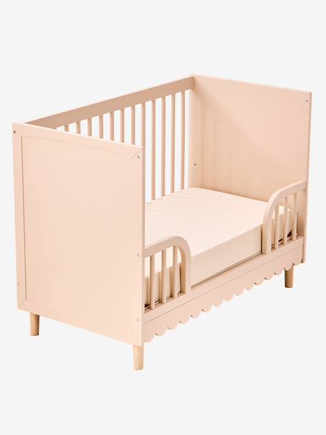 Lit bébé évolutif LIGNE FESTON rose 6 - vertbaudet enfant 