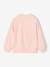 Sweat fille Tic & Tac rose pâle 2 - vertbaudet enfant 
