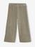 Pantalon fille large en velours anthracite+bleu grisé+blush+écru+kaki+marron+prune+rose 17 - vertbaudet enfant 