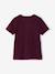T-shirt garçon personnalisable manches courtes aubergine+blanc+BLEU+jaune pâle+mangue+sauge 3 - vertbaudet enfant 