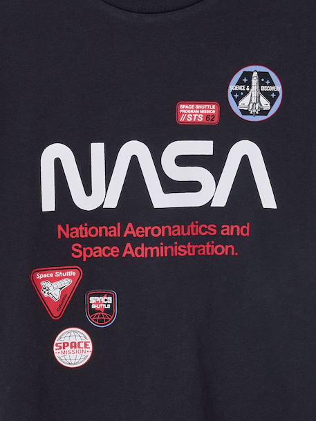 T-shirt garçon Nasa anthracite 3 - vertbaudet enfant 