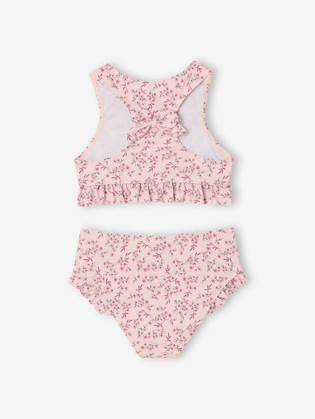 Maillot de bain fille 2 pièces rose pâle 2 - vertbaudet enfant 