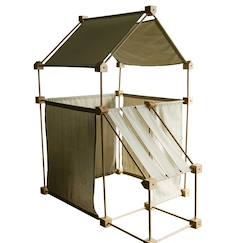 Jouet-Jeu de construction géant tissu jeu 79 pces