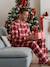 Pyjama homme flanelle noël capsule famille carreaux rouge 1 - vertbaudet enfant 