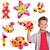 Crew pack (rose/jaune) clixo - jeu de construction magnétique, flexible, durable et imaginatif – 30 pièces – dès 4 ans Rose 1 - vertbaudet enfant 
