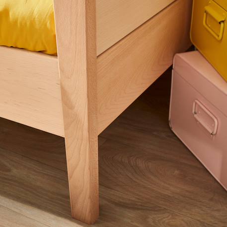 Lit superposé en hêtre naturel  armand Bois naturel 4 - vertbaudet enfant 