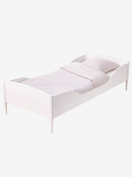 Lit enfant 90x200 cm avec moulure Canopée blanc 6 - vertbaudet enfant 