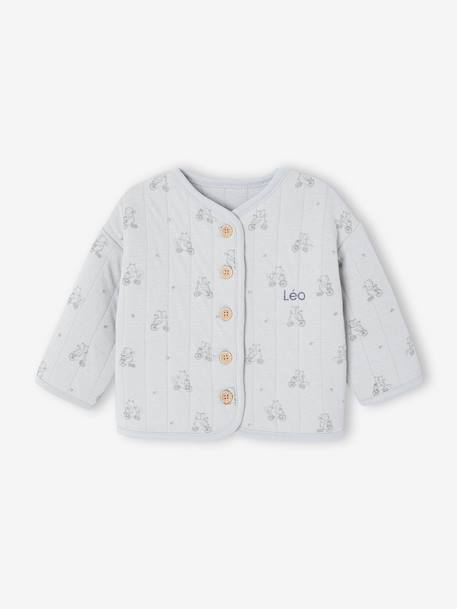 Ensemble bébé matelassé rose+vert d'eau 9 - vertbaudet enfant 