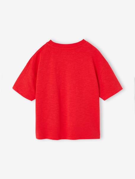 T-shirt garçon imprimé rouge+vert anglais 3 - vertbaudet enfant 
