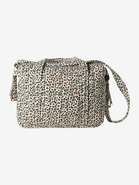 Sac à langer en gaze de coton JOIOSA beige imprimé+bleu nuit+bronze+écru 6 - vertbaudet enfant 