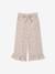 Pantacourt fille volanté gaze de coton blanc imprimé+bleu imprimé 4 - vertbaudet enfant 