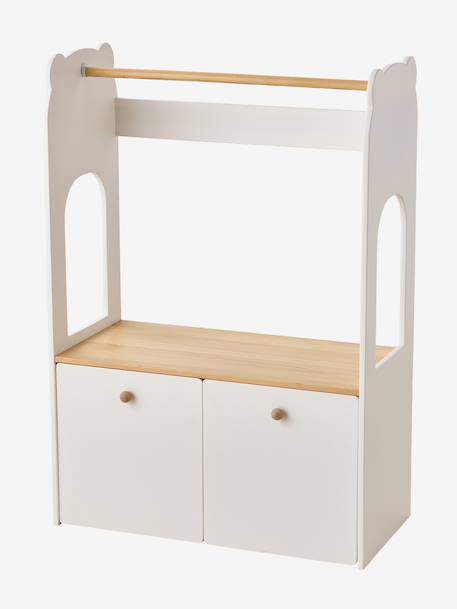 Portant et bureau enfant 2 en 1 Ourson blanc 5 - vertbaudet enfant 